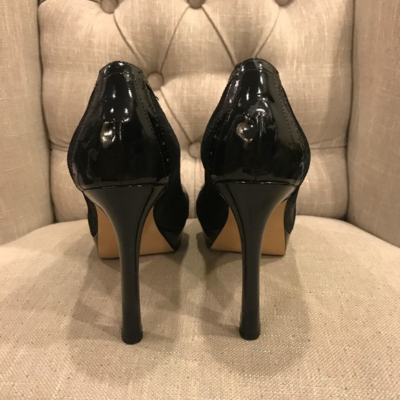 Anne Klein Shoes - 💖SALE💖Stunning ANNE KLEIN black leather Heels9.5